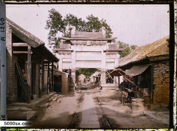 1912年曲阜老照片 孔子故里百年前彩色影像（上）预览图22