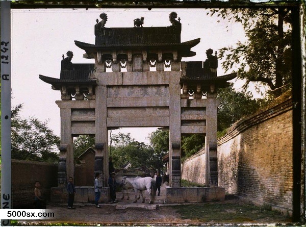 1912年曲阜老照片 孔子故里百年前彩色影像（上）预览图24