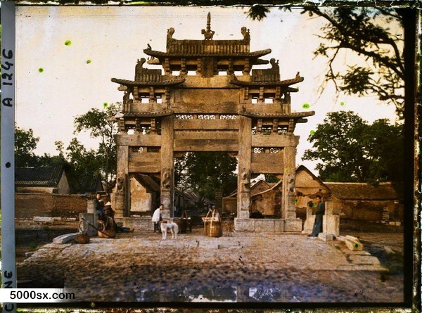 1912年曲阜老照片 孔子故里百年前彩色影像（上）预览图28