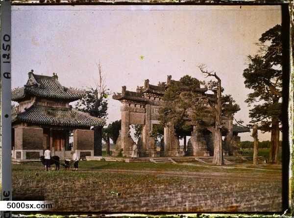 1912年曲阜老照片 孔子故里百年前彩色影像（上）预览图32