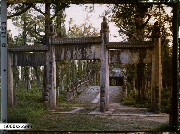 1912年曲阜老照片 孔子故里百年前彩色影像（上）预览图35