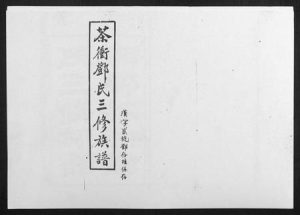 湖南邓氏族谱-湘乡茶冲邓氏三修族谱[42卷首3卷].pdf电子版缩略图