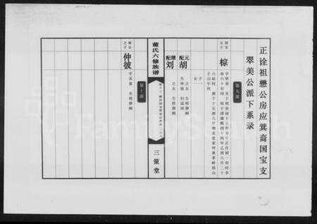 湖南董氏族谱-中湘三坪董氏六修族谱 [14卷,首2卷].pdf电子版