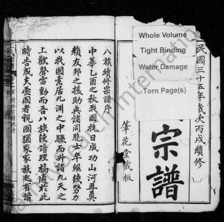 湖北江氏族谱-江氏宗谱 ： 澍族 [14卷,首2卷].pdf电子版预览图1