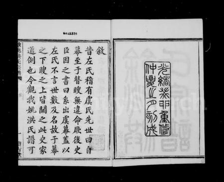 浙江洪氏族谱-余姚洪氏宗谱 [10卷,首1卷,贻编1卷,附编1卷].pdf电子版预览图1