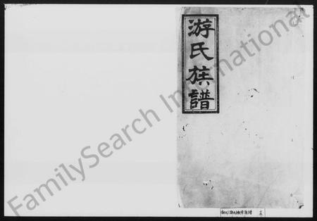 湖南游氏族谱-游氏续修族谱 [前编10卷,後编28卷,首末各1卷].pdf电子版预览图