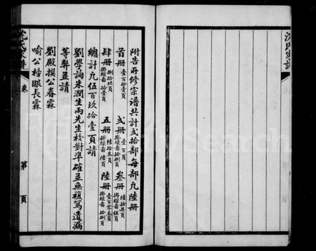 江苏沈氏族谱-洞庭东山沈氏宗谱 ： [6卷](别名：沈氏家谱).pdf电子版预览图5