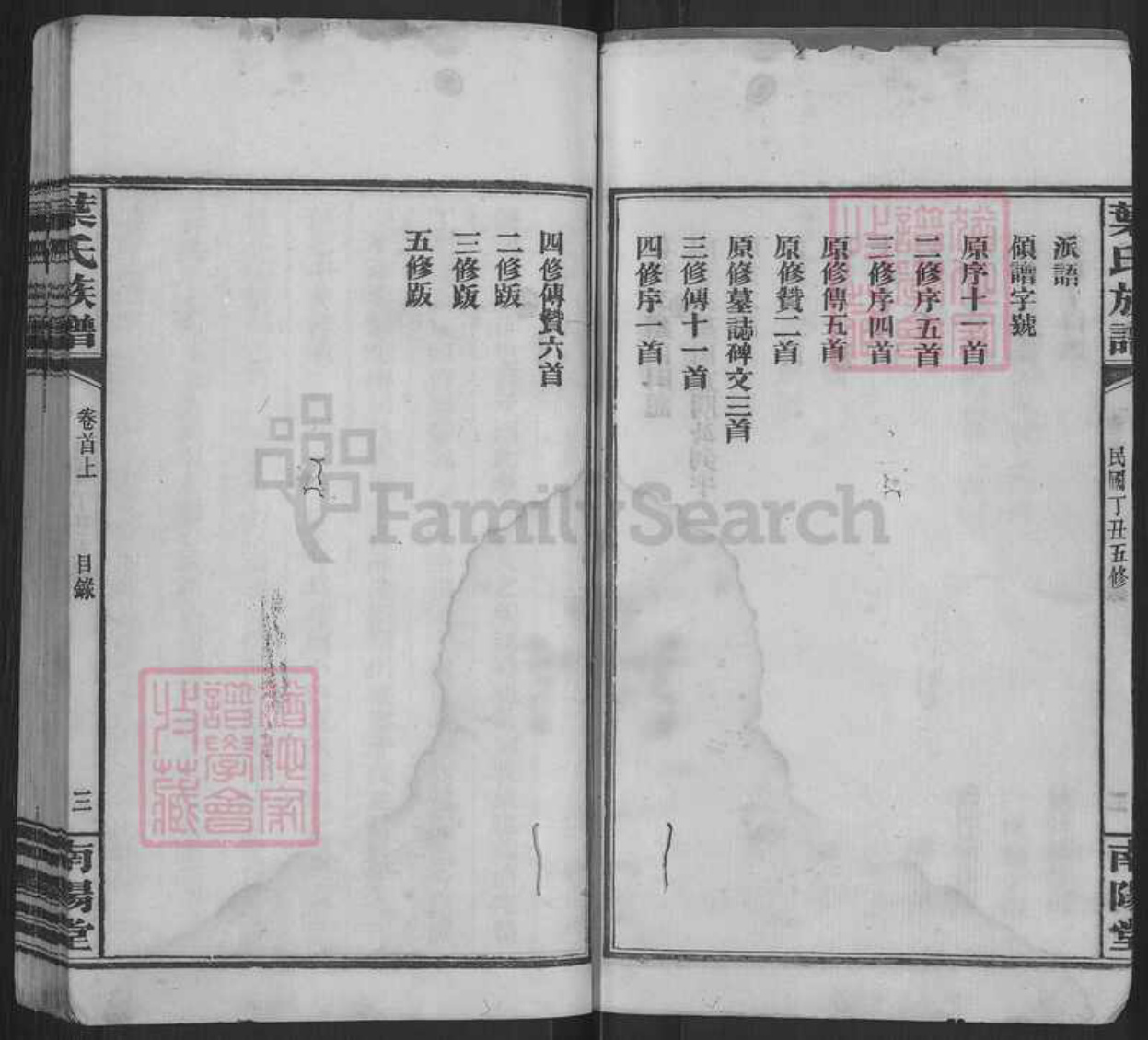 湖南省岳阳市平江县南江镇叶氏南阳堂族谱-叶氏五修族谱.pdf电子版预览图4