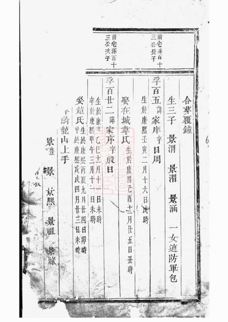 东阳安文陈氏宗谱