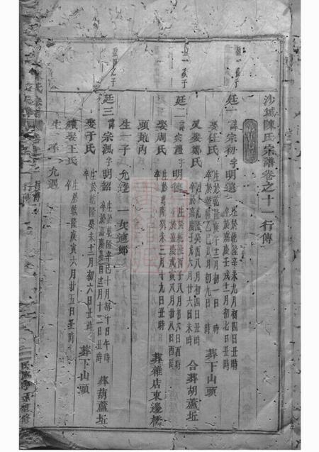 浦江沙城陈氏宗谱.pdf电子版下载