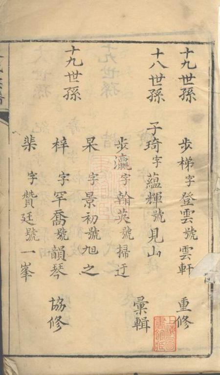 崇明怡怡堂陈氏宗谱不分卷.pdf电子版下载预览图1