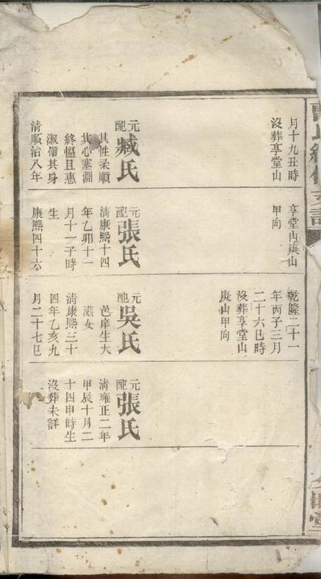 《湖南文昭堂曹氏续修支谱》封面