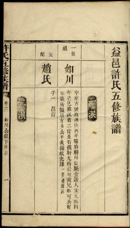 湖南益阳益邑许氏五修族谱.pdf电子版下载预览图2