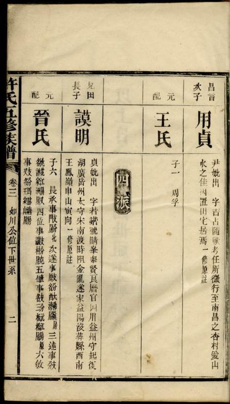 湖南益阳益邑许氏五修族谱.pdf电子版下载预览图4