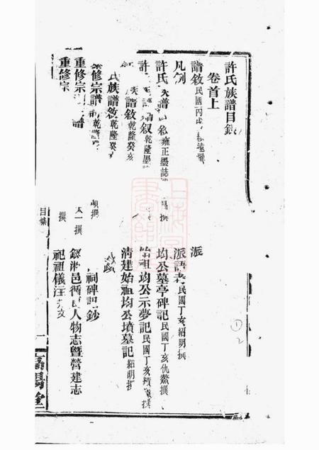 湘阴高阳堂许氏族谱世系二十卷首一卷.pdf电子版下载预览图3