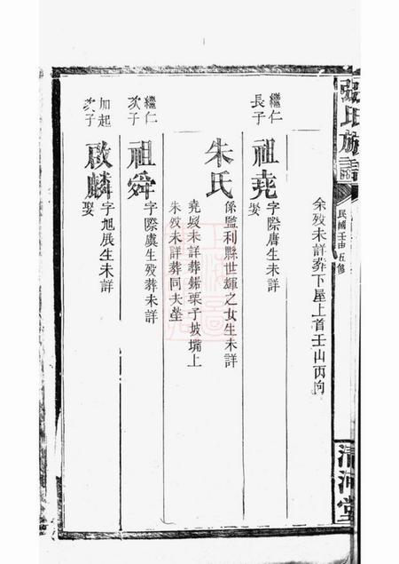 巴陵清河堂张氏族谱.pdf电子版下载预览图3