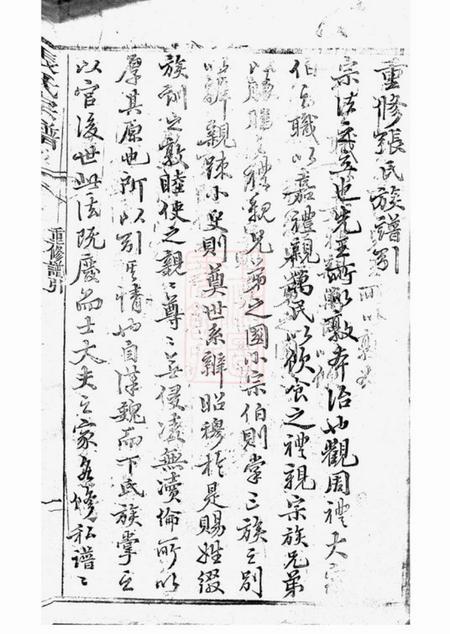 崇明张氏宗谱不分卷.pdf电子版下载预览图2