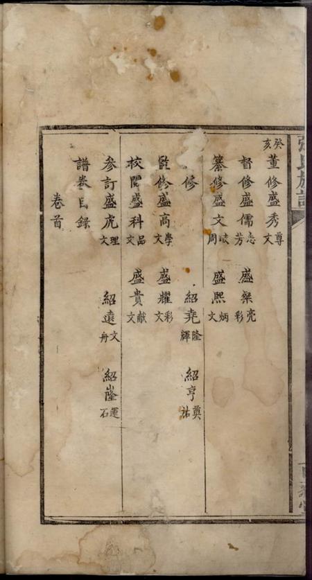 湘乡百忍堂张氏族谱四卷首一卷末一卷.pdf电子版下载预览图1