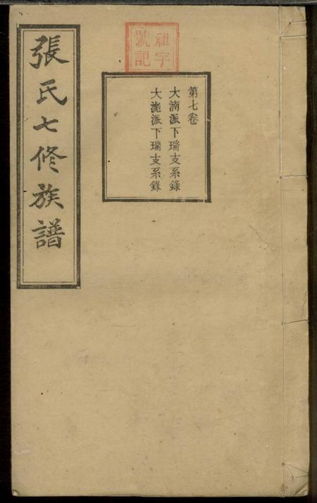 宁乡冠英堂张氏七修族谱.pdf电子版下载缩略图