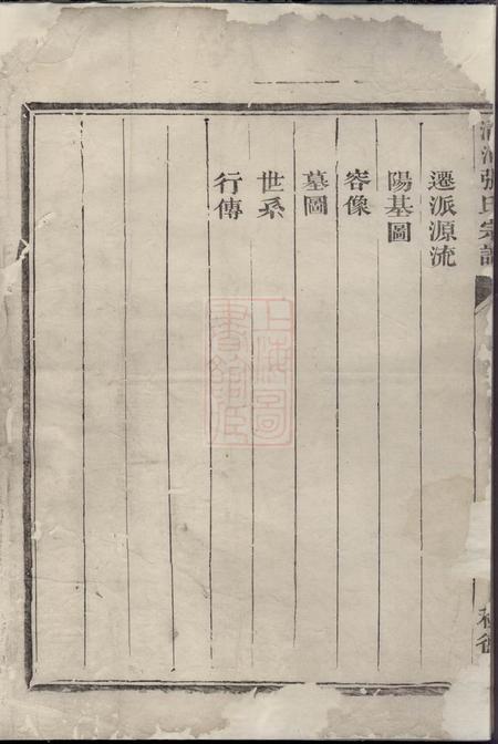 龙游种德堂清河张氏宗谱二卷.pdf电子版下载预览图1