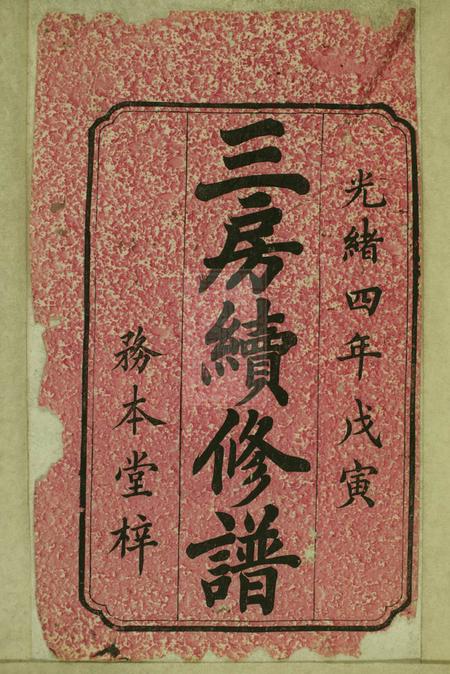 醴陵务本堂杨模张氏三房续修支谱十卷.pdf电子版下载预览图1