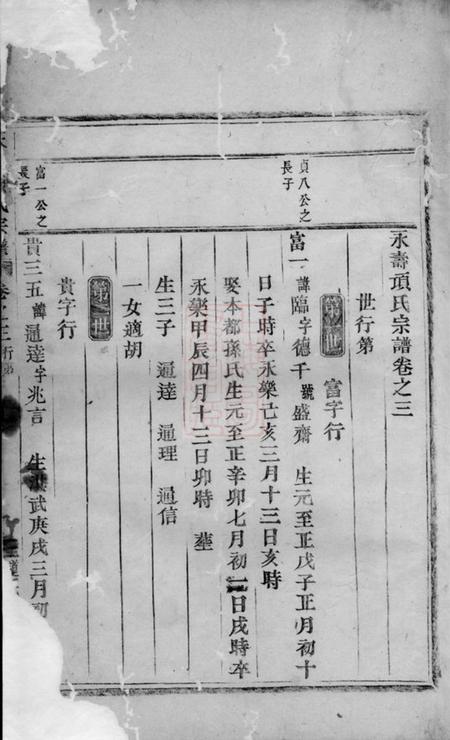东阳永寿项氏宗谱.pdf电子版下载预览图2
