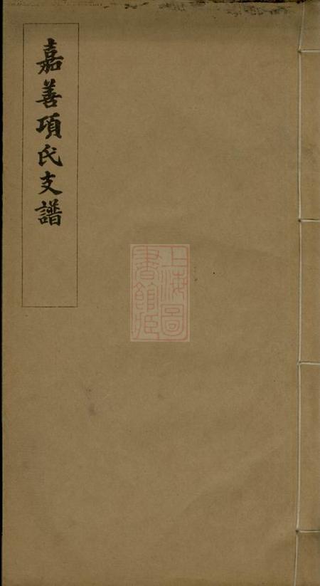 浙江嘉善嘉善项氏支谱不分卷.pdf电子版下载缩略图