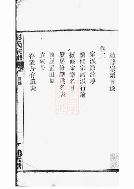 湖北武汉述古堂彭氏宗谱三十卷.pdf电子版下载预览图2