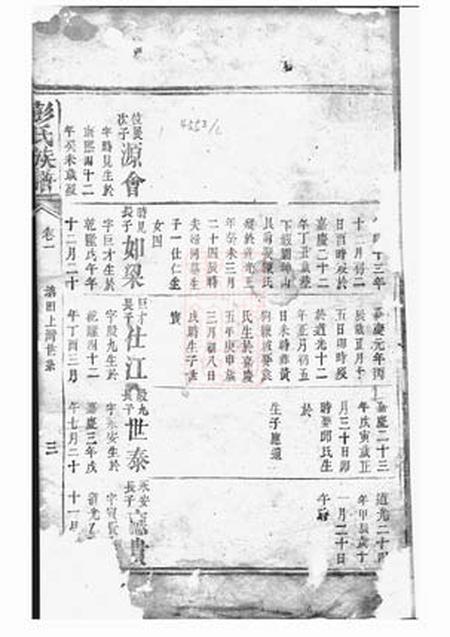 岳阳彭氏族谱.pdf电子版下载