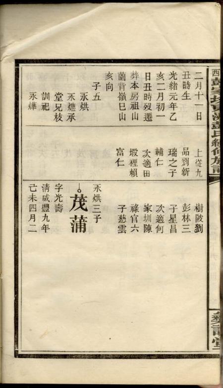 萍乡彝训堂萍西彭家?东洲彭氏续修族谱四卷末一卷.pdf电子版下载预览图5