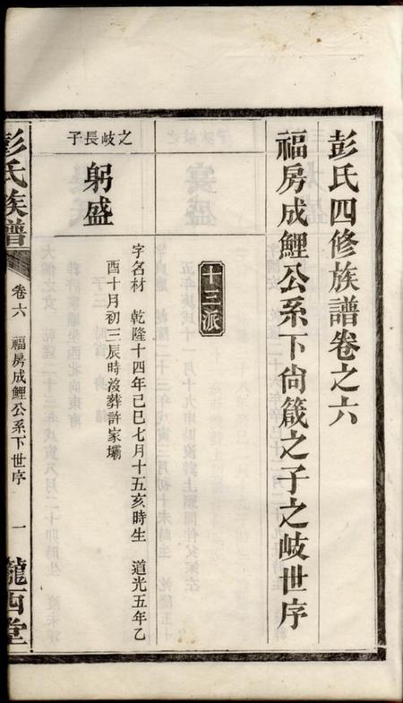 陇西堂彭氏四修族谱.pdf电子版下载预览图2