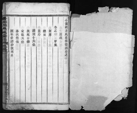 浙江方氏族谱-小鉴湖方氏宗谱 [10卷].pdf电子版预览图1