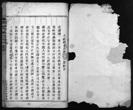 浙江方氏族谱-小鑑湖方氏宗谱 [8卷].pdf电子版预览图1