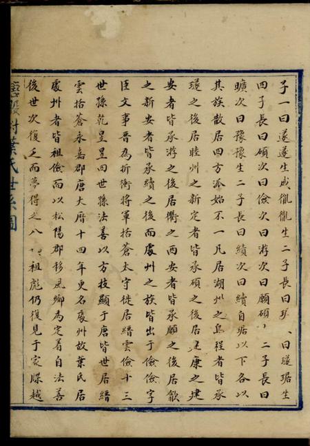 吴县吴中叶氏族谱选唐股村支派宗图.pdf电子版下载预览图2