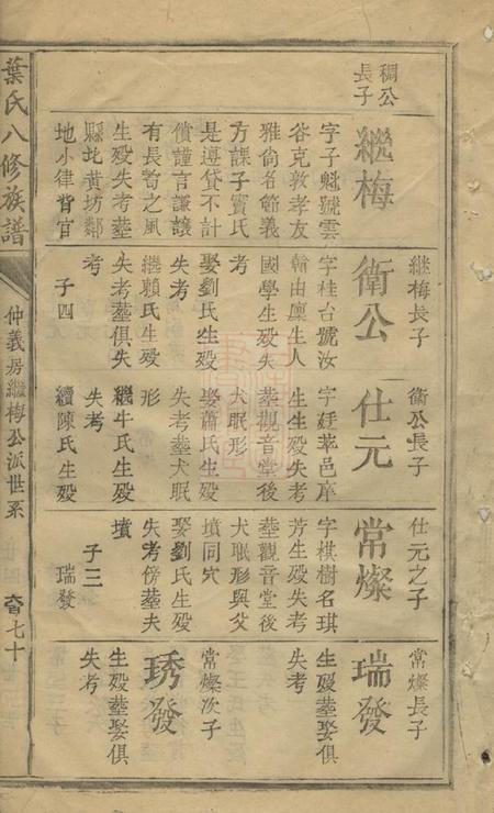 叶氏八修族谱不分卷.pdf电子版下载预览图1