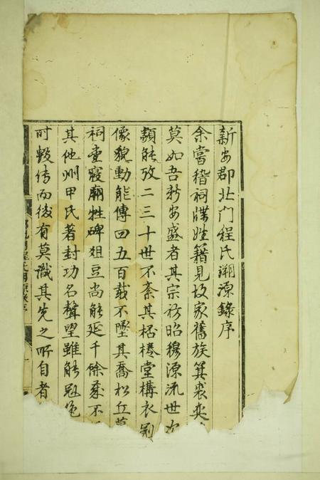 歙县新安郡北门程氏溯源录二卷.pdf电子版下载预览图3