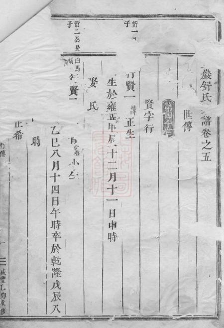 东阳双岩舒氏宗谱.pdf电子版下载预览图1