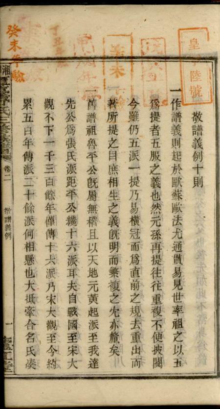 湘乡卢江堂湘乡潭台舒氏三修族谱.pdf电子版下载预览图2