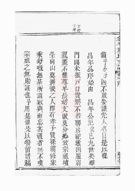 合肥廉益堂金斗童氏支谱二卷首一卷.pdf电子版下载预览图3