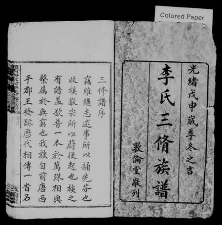 湖南李氏族谱-李氏三修族谱 [10卷,首末各1卷].pdf电子版预览图1