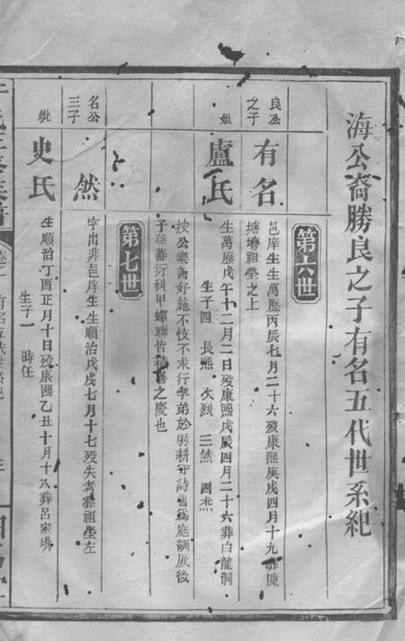 桃源驷马堂于氏三修族谱.pdf电子版下载预览图5