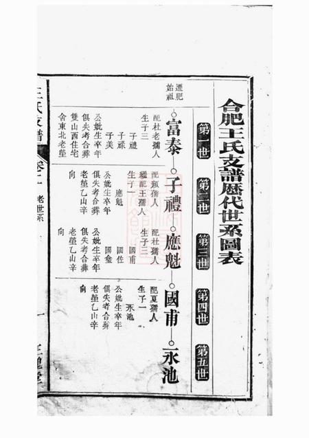 合肥三槐堂合肥王氏支谱.pdf电子版下载预览图2