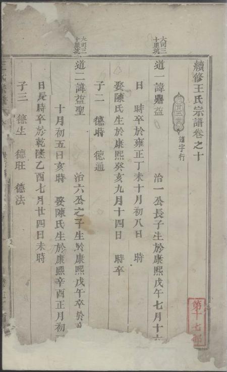 浙江续修王氏宗谱.pdf电子版下载预览图1