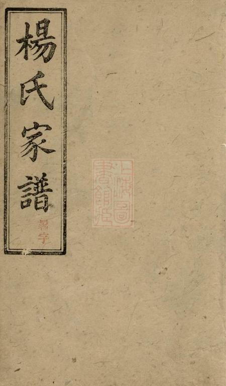 益阳宏农堂杨氏续修家谱