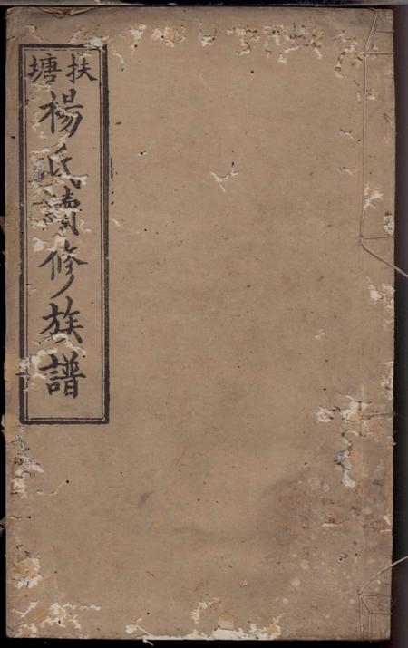 湘乡宏农堂扶塘杨氏续修族谱