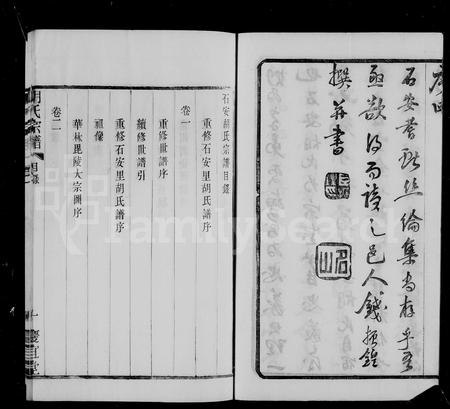 江苏胡氏族谱-石安胡氏宗谱 ： [8卷].pdf电子版预览图4