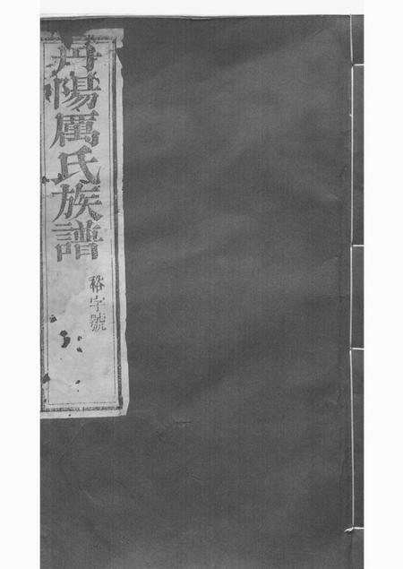 丹阳丹阳厉氏族谱十卷首一卷