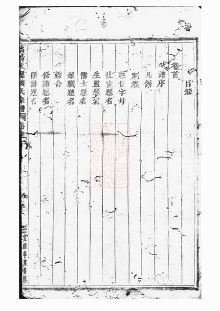 浦阳浦阳文溪楼氏宗谱十六卷.pdf电子版下载预览图1