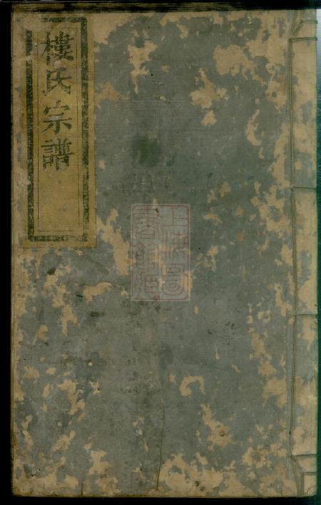 《楼氏家谱》封面