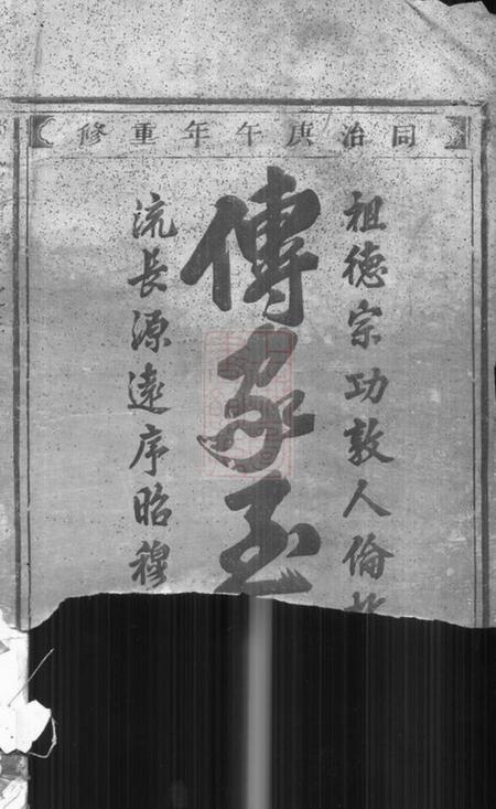《丽水丽水魏氏宗谱》封面